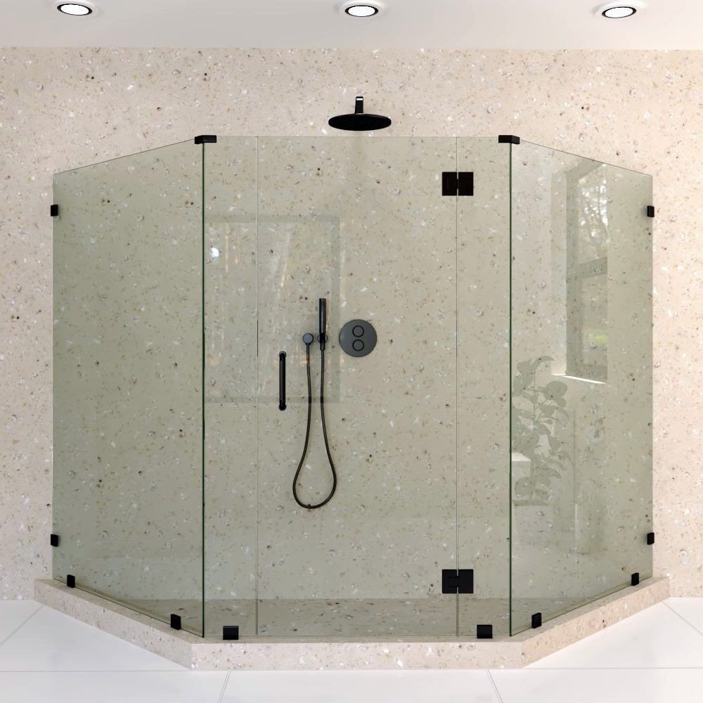 1._Left_handle_neo_angle_shower_door_with_extra_side_glass_1_-min-min