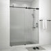 Load image into Gallery viewer, Frameless Shower Door - 74" High x 56-60" Wide Bathroom 3/8" (10mm) Tempered Glass