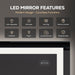 Load image into Gallery viewer, Large Vanity Mirror with Lights, Dimmable, Anti-Fog, Shatter-Proof
