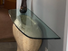 Load image into Gallery viewer, Custom-Cut Glass Top with 1/2" Beveled