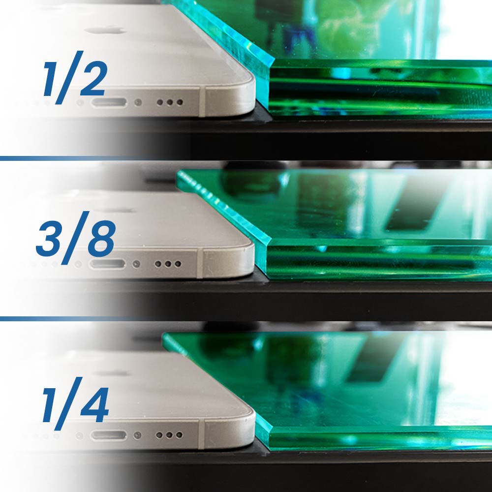 Custom Cut to Size Glass Panels - Select Your Size