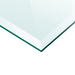 Load image into Gallery viewer, Square Glass Table Top Tempered Safe Edge
