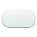 Load image into Gallery viewer, Racetrack Glass Table Top - 4X Stronger & Safer Then Regular-