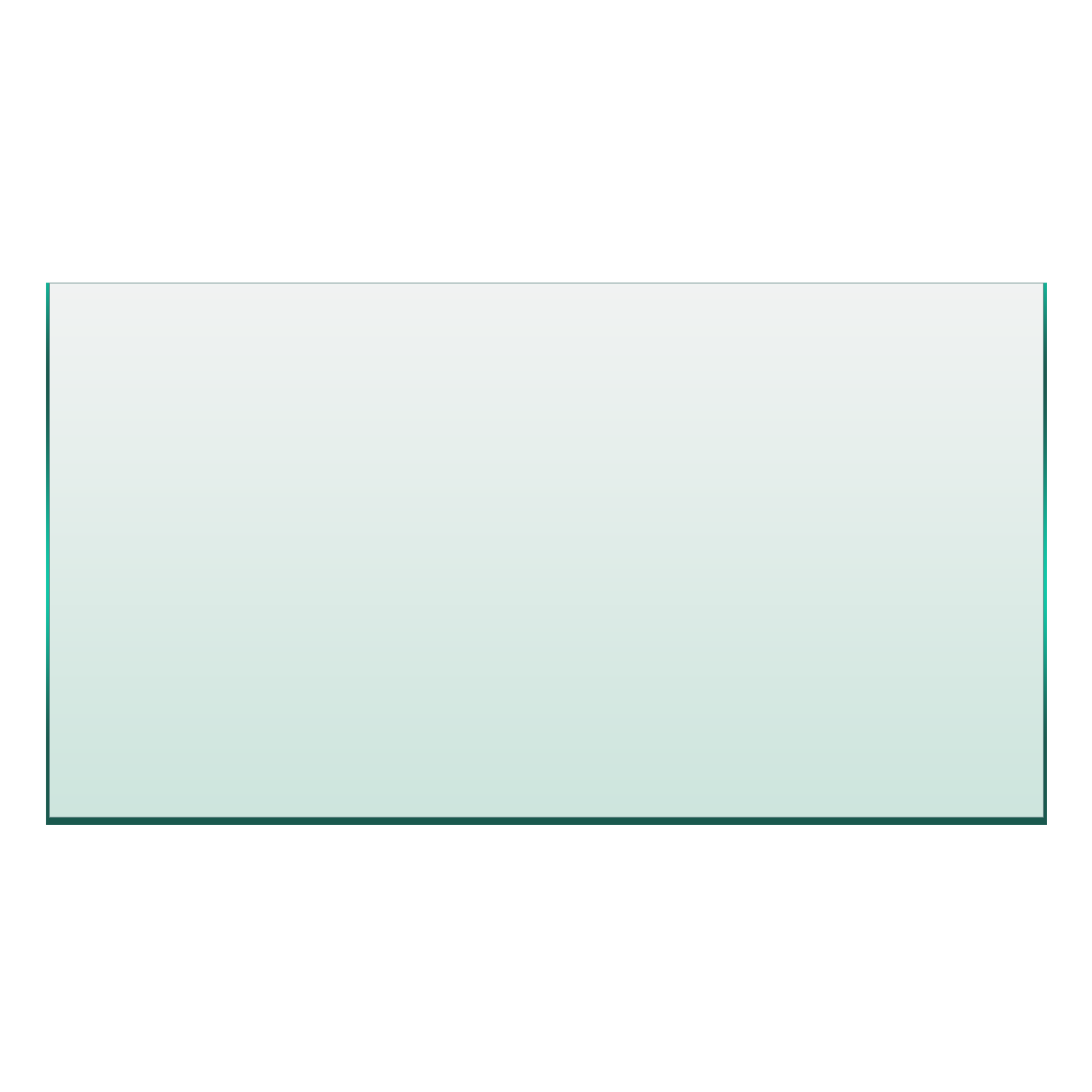 Glass Table Top - Rectangle Glass Top