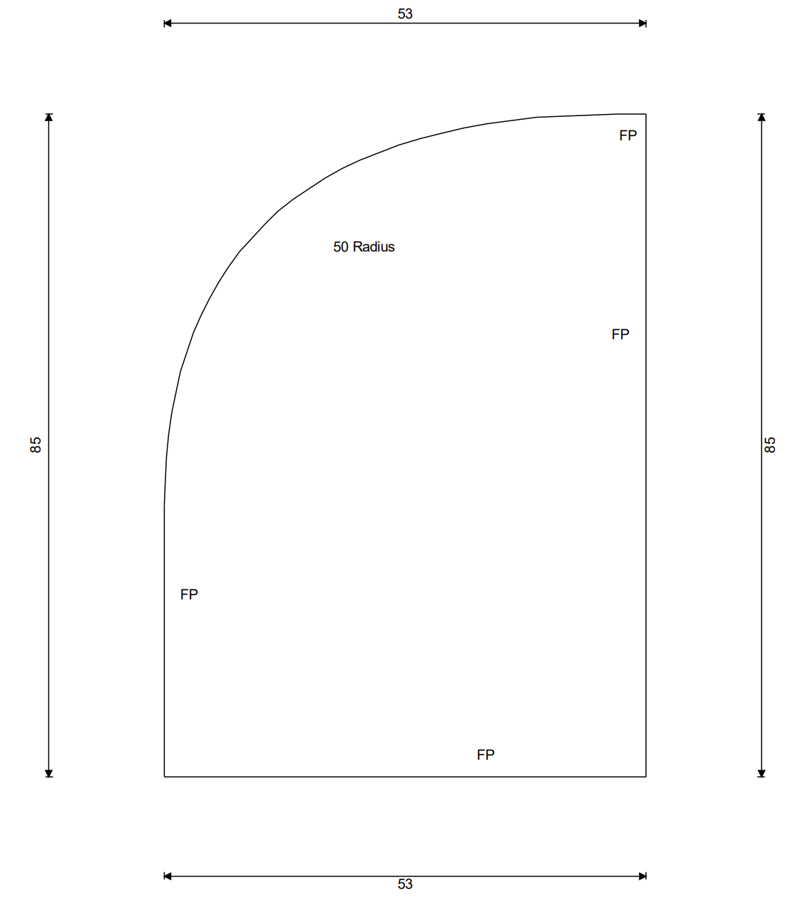 3 Mirror Cut To Size