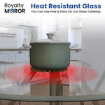 Load image into Gallery viewer, Round Glass Table Top - Transform, Protect, and Impress
