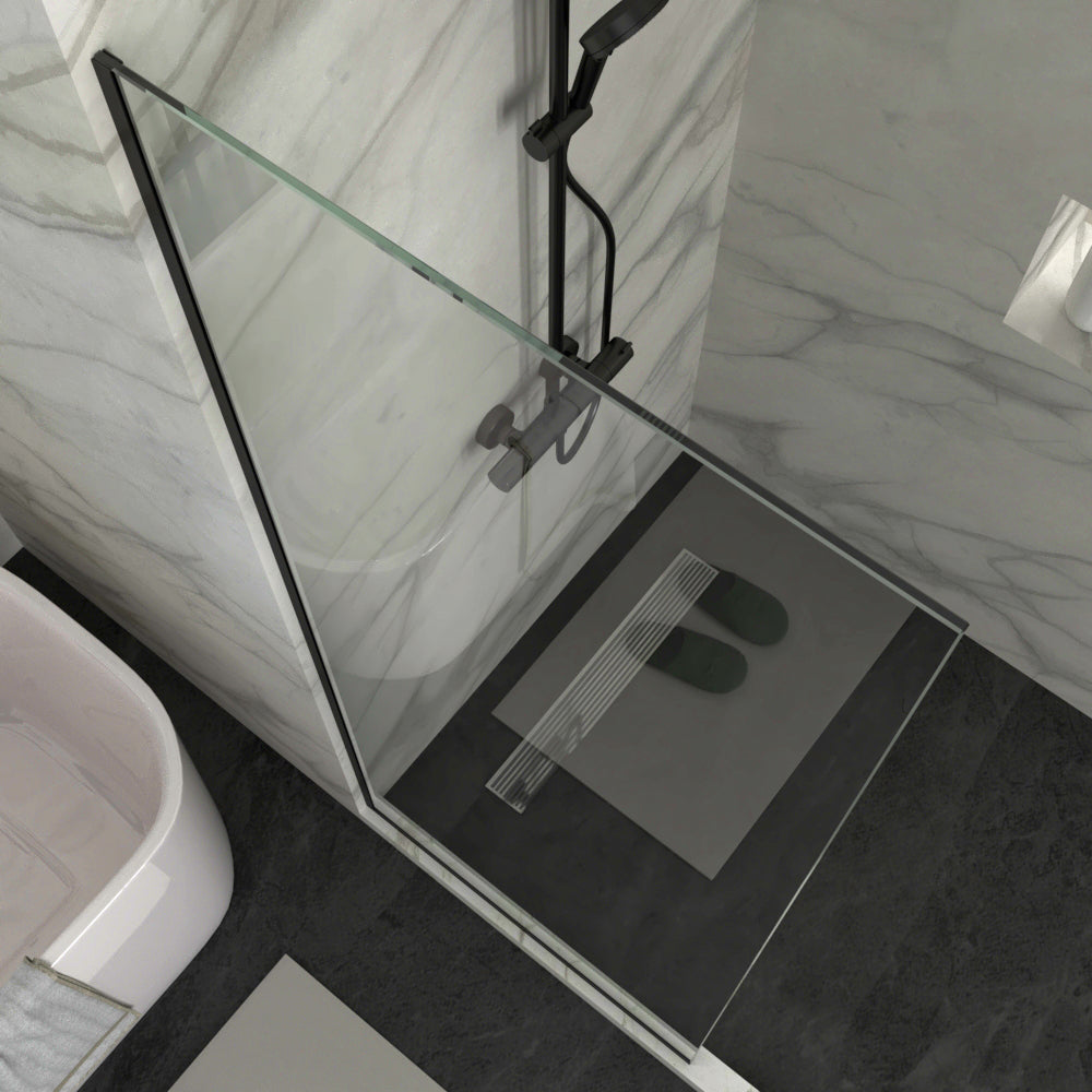 Frameless Fixed Glass Shower Panel - Tempered Glass