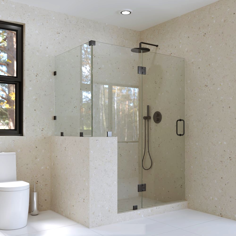 10._Right_handle_corner_shower_door_with_glass_to_glass_hingle_on_notched_panel_with_return-min
