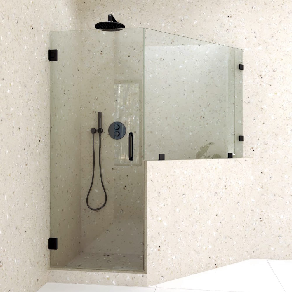 13._Right_handle_neo_angle_shower_door_with_right_knee_wall-min