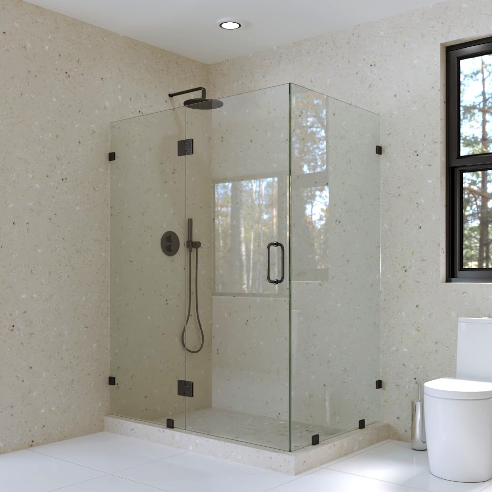 14._Right_handle_corner_shower_door_with_left_panel-min