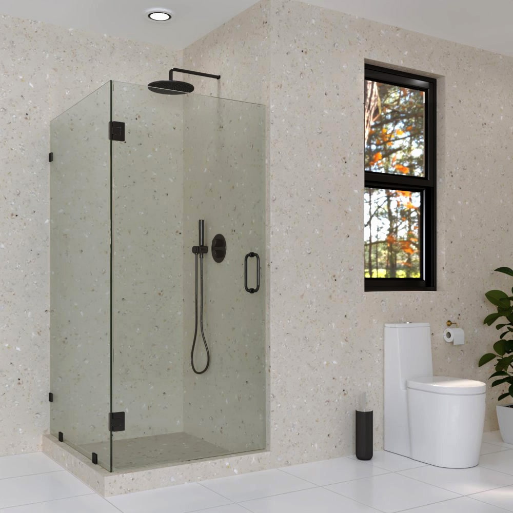 19._Right_handle_corner_shower_door_with_left_return_panel-min