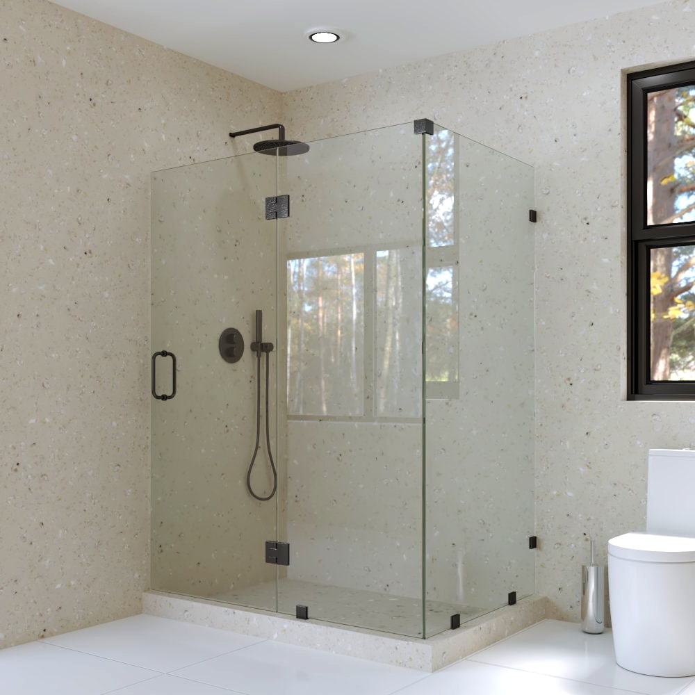 2._Left_handle_corner_shower_door_glass_hingle-min