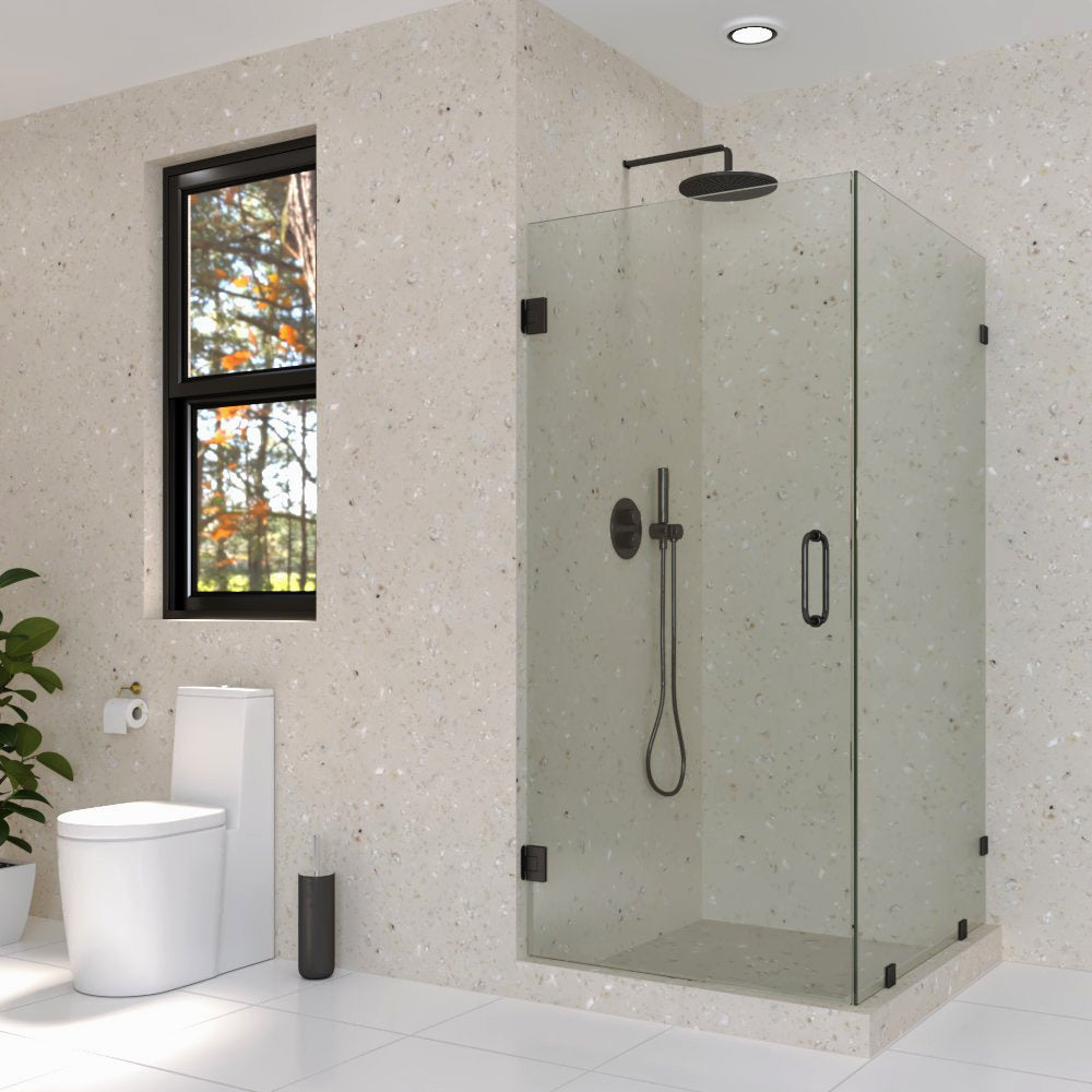 21._Right_handle_corner_shower_door_with_right_return_panel