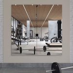Load image into Gallery viewer, Large Full Body Mirror – Fitness Room Shatterproof Mirror with Safety Backing
