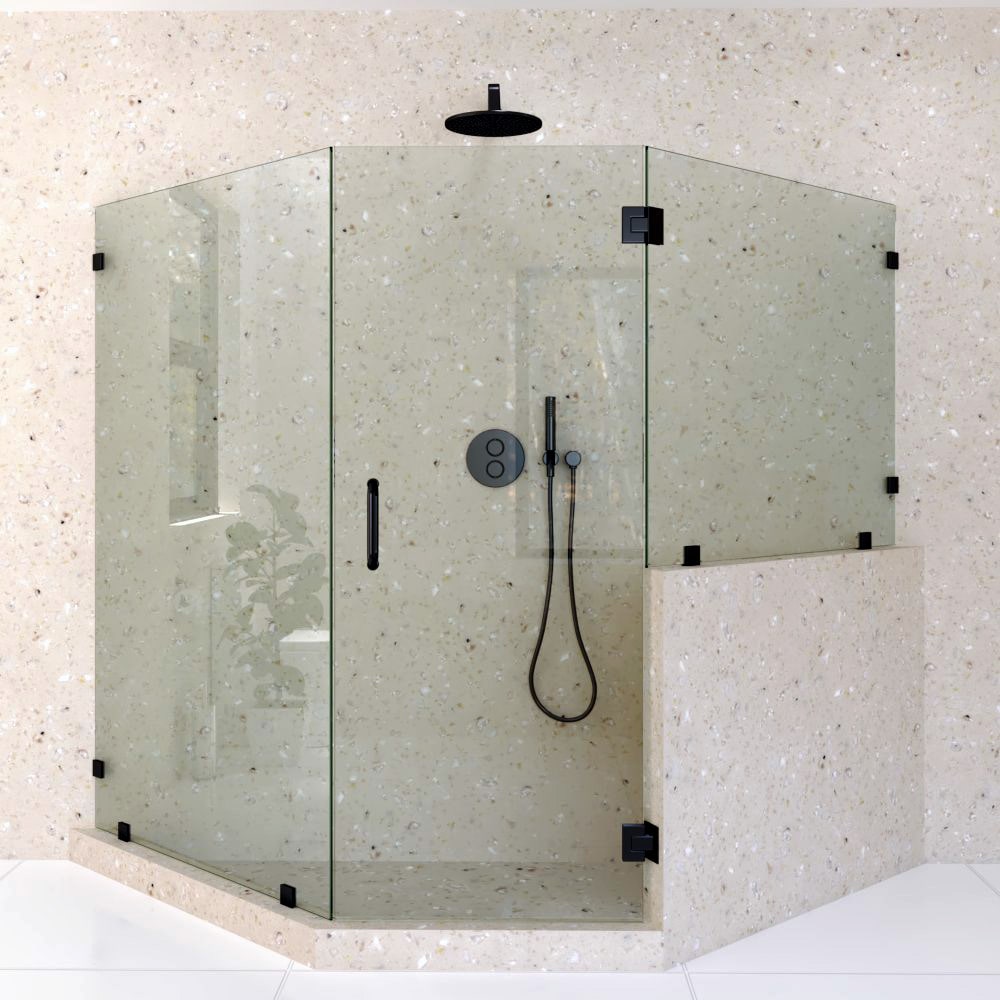 4._Left_handle_neo_angle_shower_door_with_right_knee_wall-min