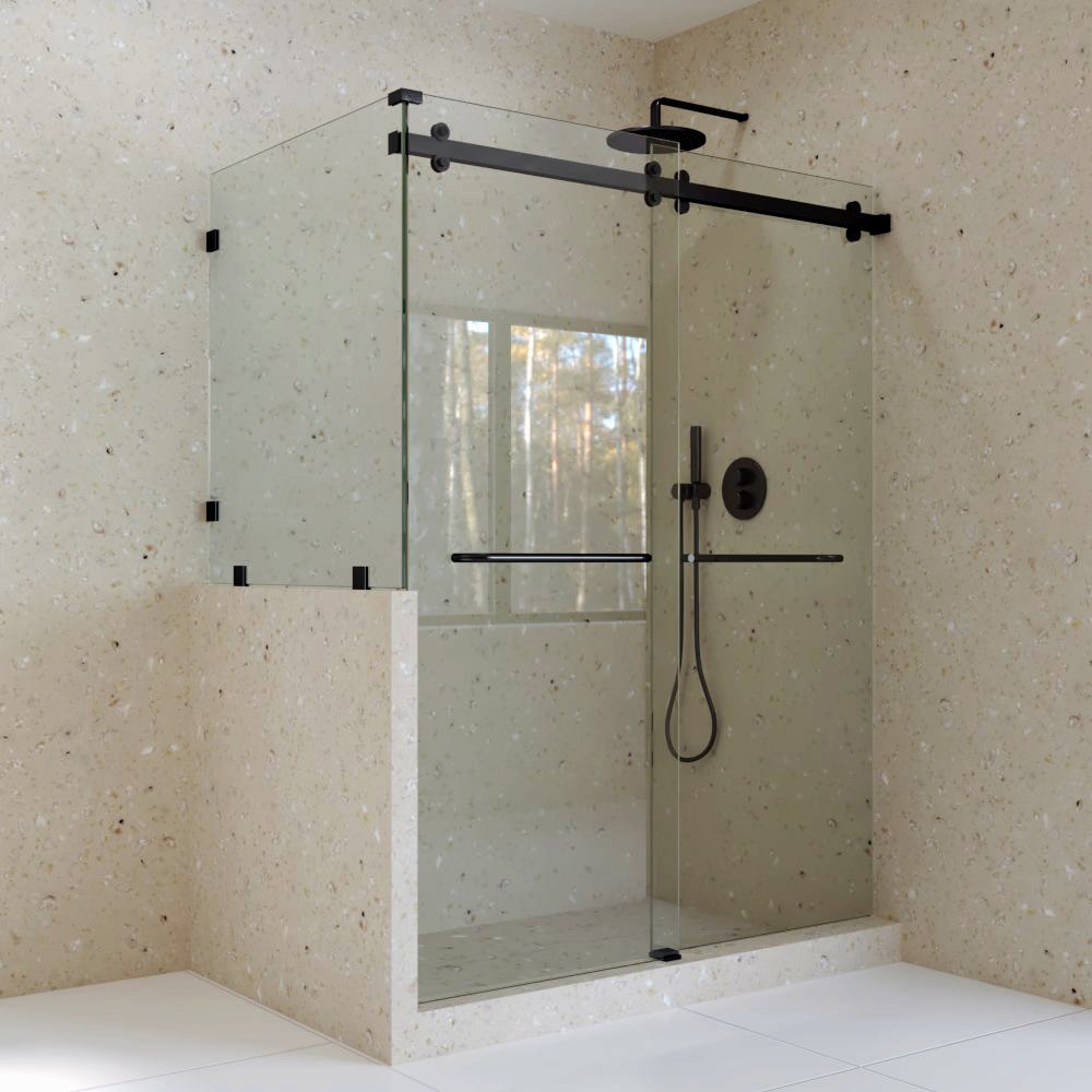 4._Linear_bypass_sliding_shower_door_with_left_corner_knee_wall-min