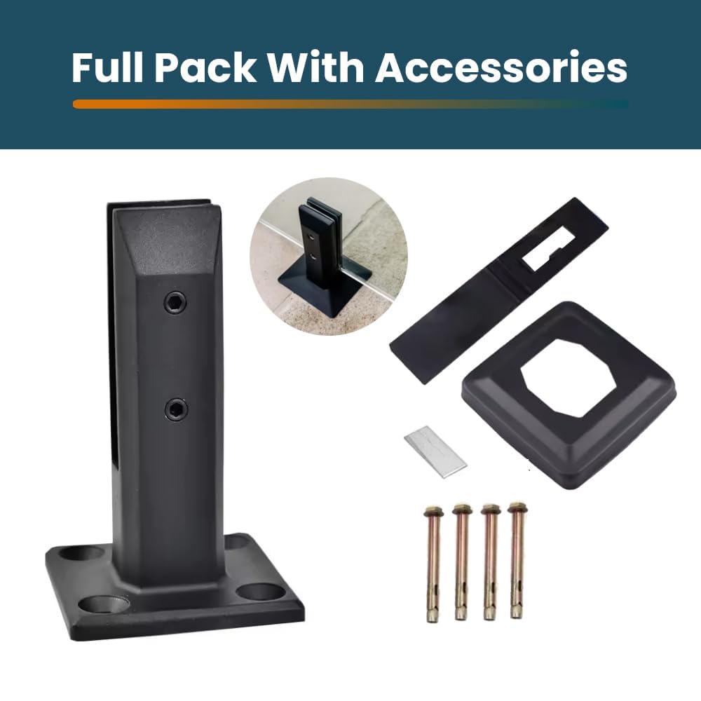 Frameless Glass Balustrade- Clear Glass & Hardware