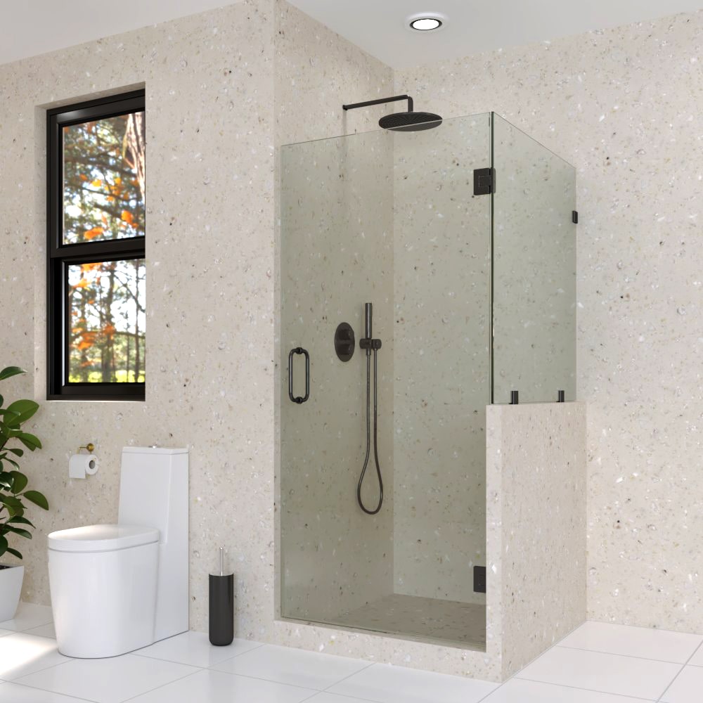 6._Left_handle_corner_shower_door_with_right_knee_wall-min