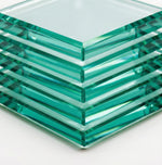 Load image into Gallery viewer, Custom Cut Tempered Glass - Polished Edge &amp; 4X Stronger then Regular Glass
