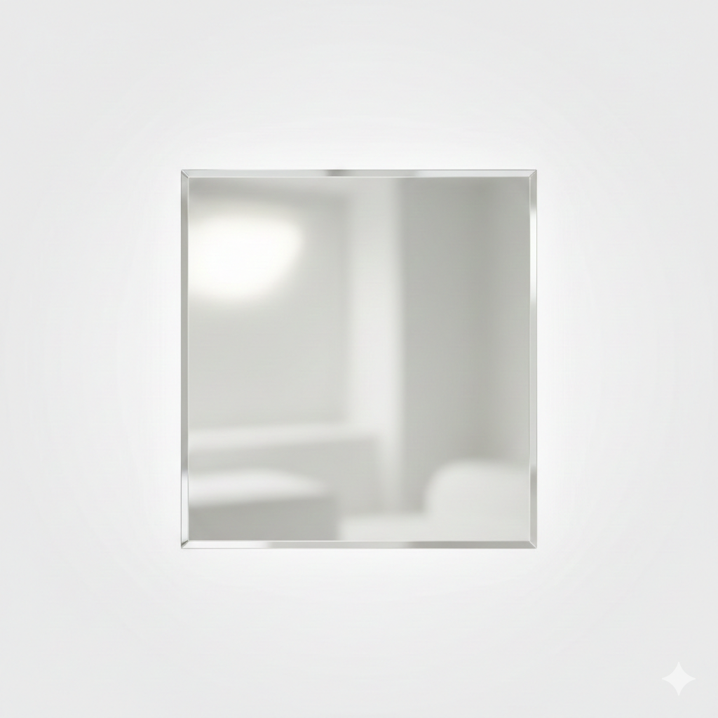 Custom Cut Frameless Mirror - Professional Wall Mirrors Made to Size