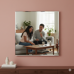 Load image into Gallery viewer, Custom Cut Frameless Mirror - Professional Wall Mirrors Made to Size
