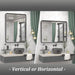 Load image into Gallery viewer, Bathroom Mirror for Wall - Black Bathroom Vanity Mirror
