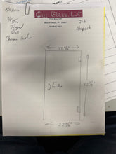5 Units Custom Glass for Our Glass LLC