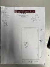 5 Units Custom Glass for Our Glass LLC
