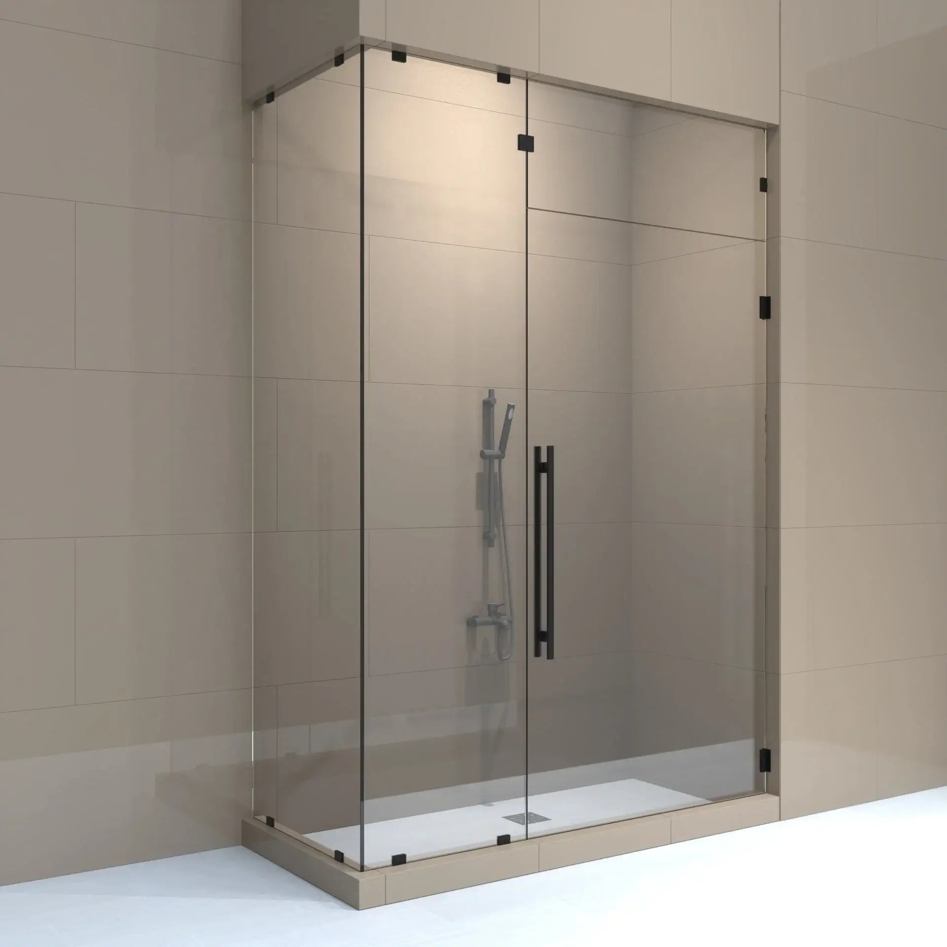 Left_Handle_Corner_Shower_Door_with_transom-min