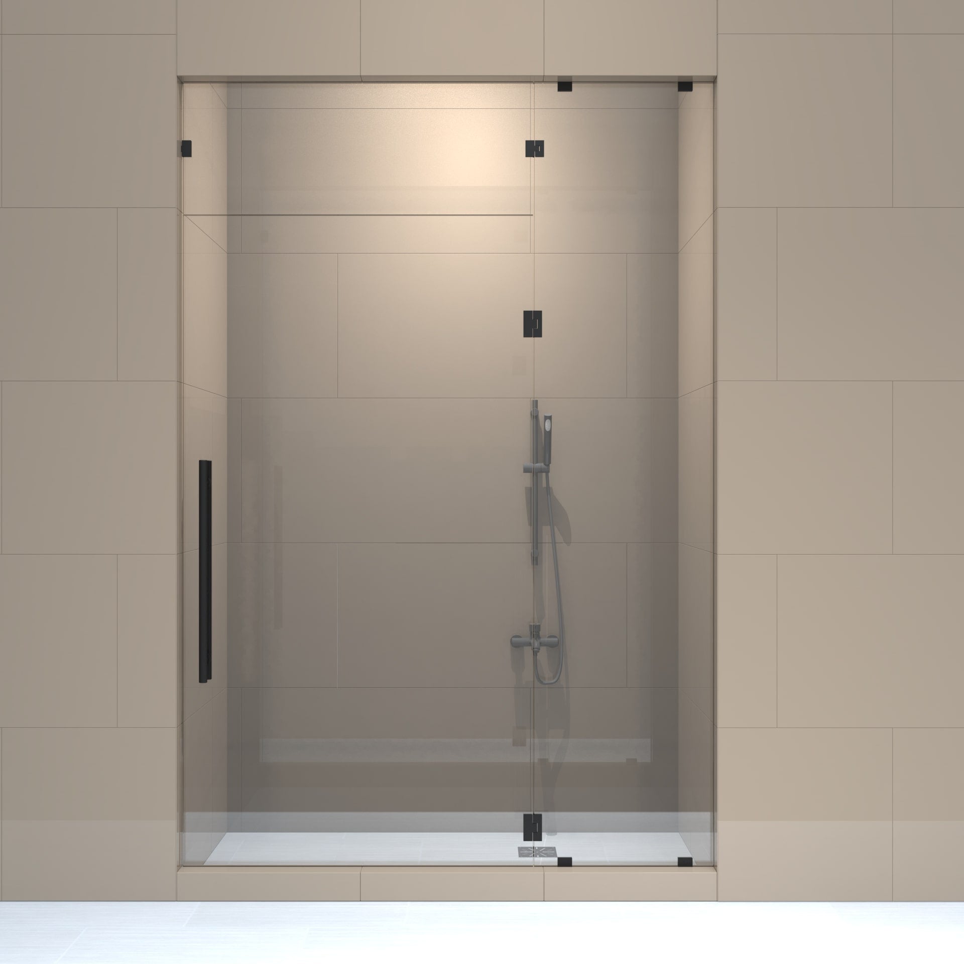 Left_handle_door_and_left_panel_shower_door_with_transom-min