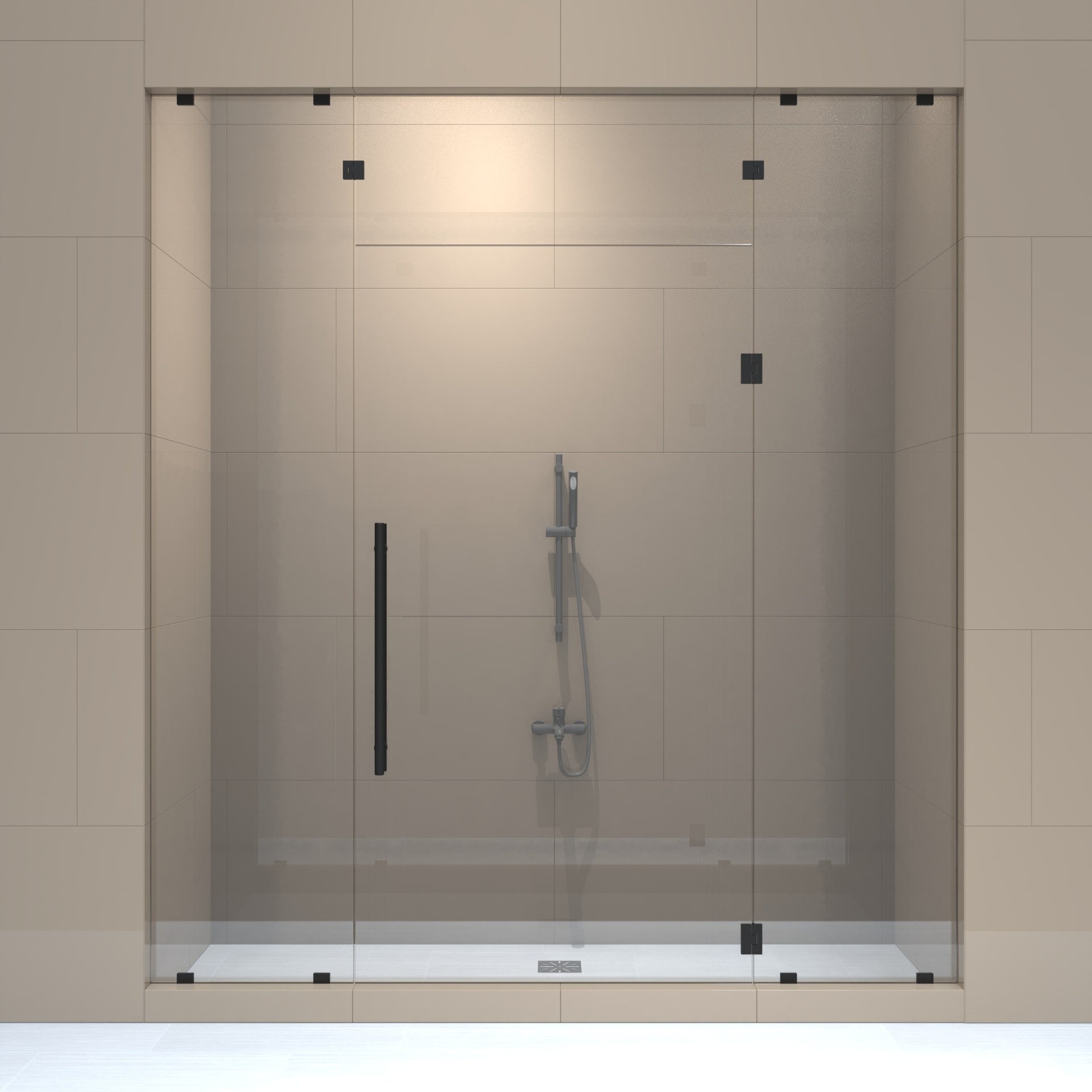 Left_handle_door_and_panel_shower_with_transom-min