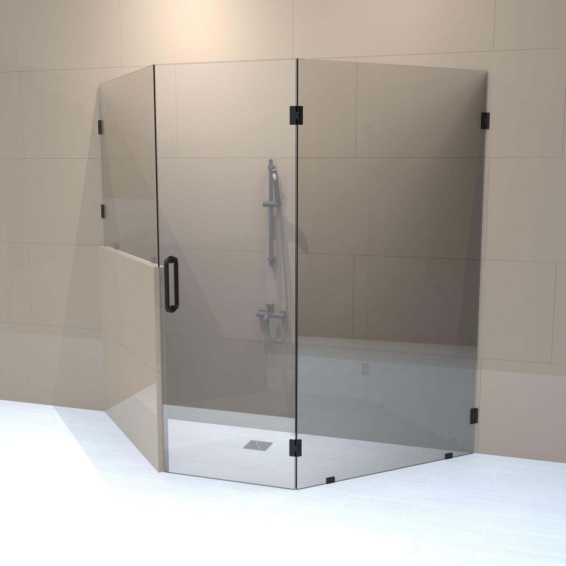 Left_handle_neo_angle_shower_door_with_left_knee_wall_2-min