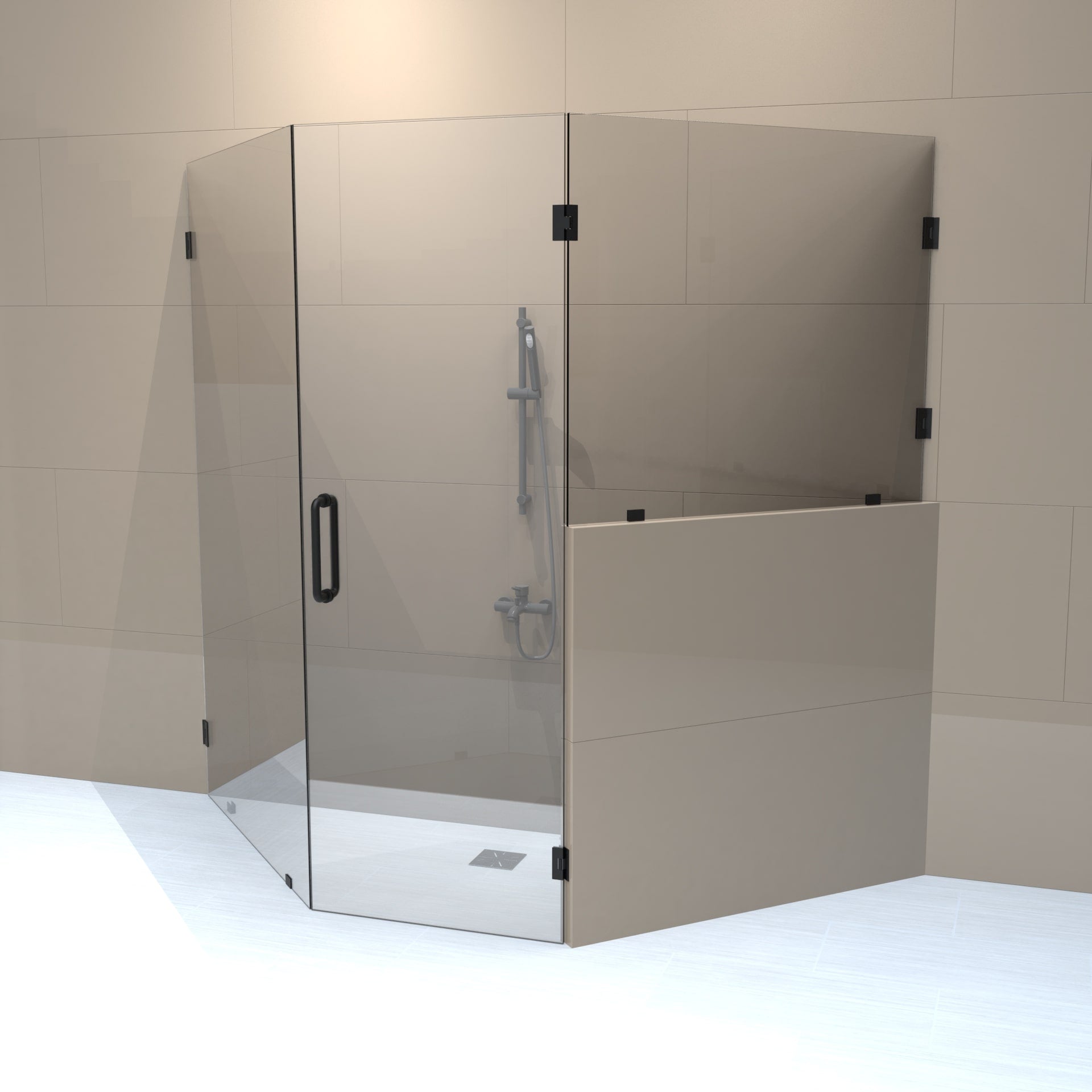 Left_handle_neo_angle_shower_door_with_right_knee_wall_2-min