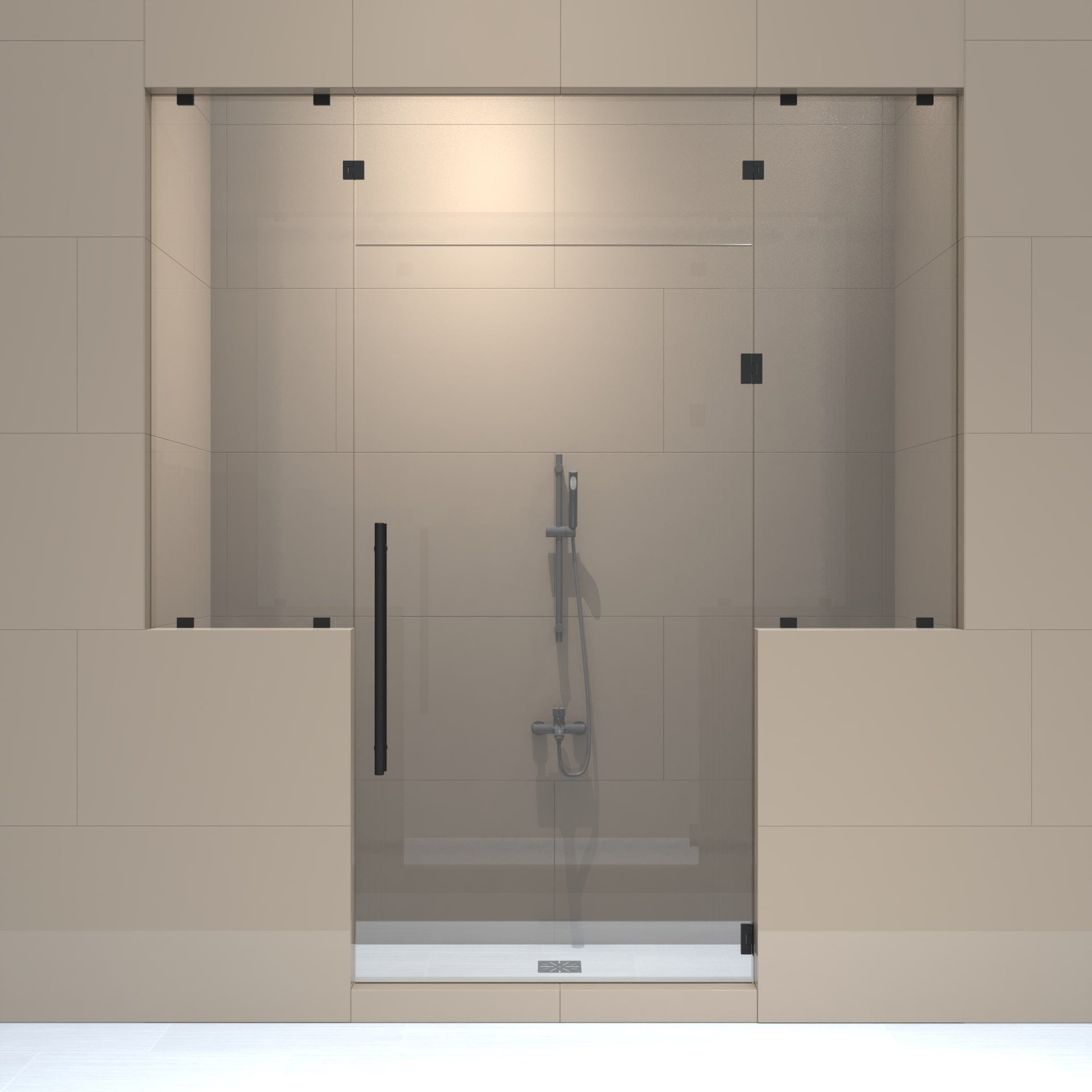 Left_open_shower_door_panel_with_two_knee_walls_and_transom-min