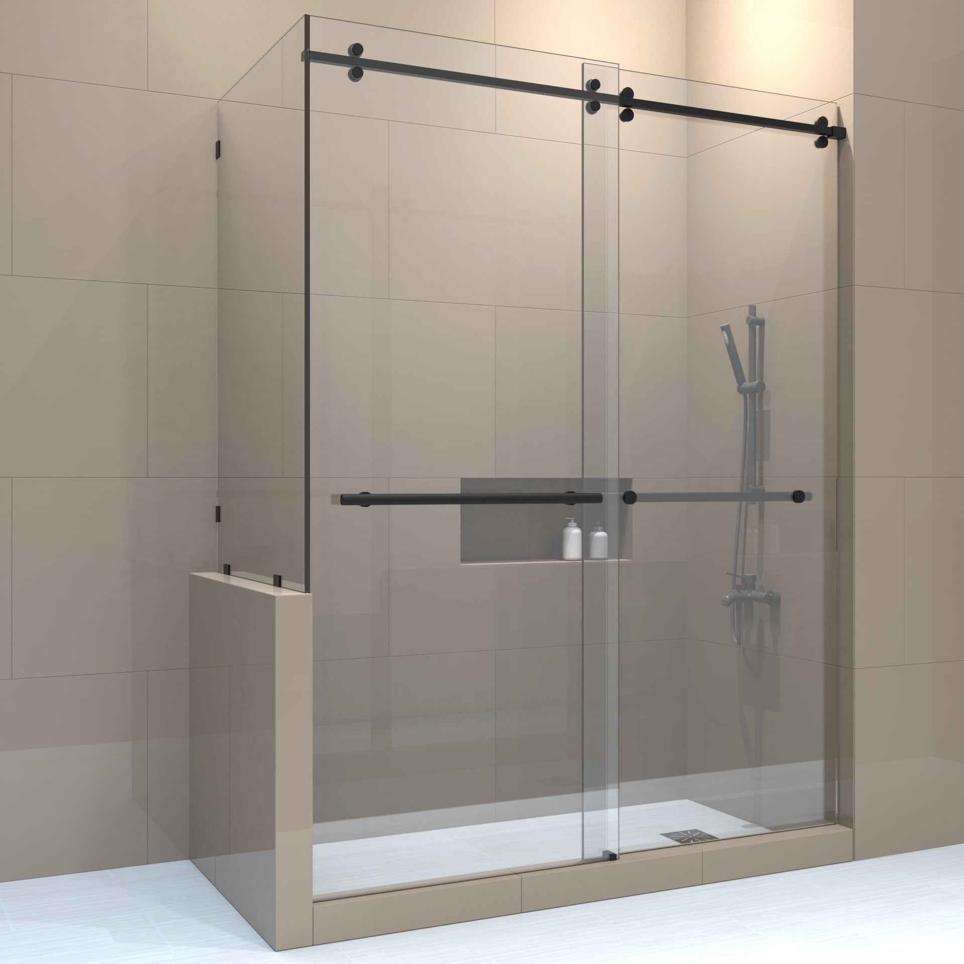 Linear_bypass_sliding_shower_door_with_left_corner_and_knee_wall-min