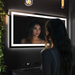 Load image into Gallery viewer, LED Bathroom Mirror with Lights, Anti-Fog, Dimmable, Backlit + Front Lit,Shatter-Proof

