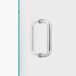 Load image into Gallery viewer, Hinged Frameless Shower Doors - Custom Glass Shower Doors
