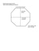 Load image into Gallery viewer, Custom-Cut Octagon Shape Glass
