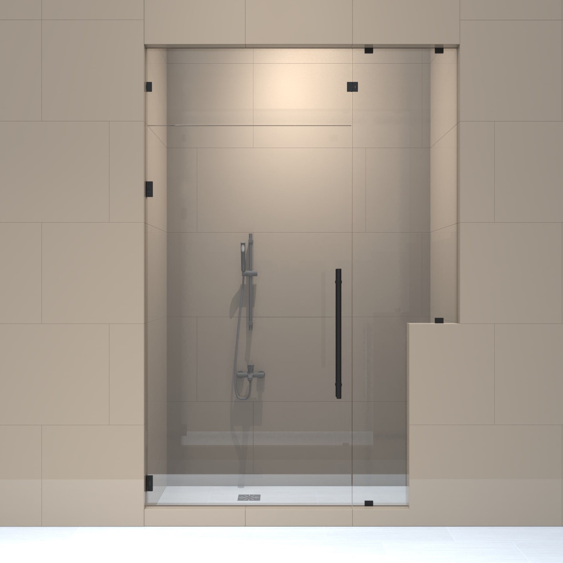 Right_handle_shower_door_panel_with_right_knee_wall_and_transom-min