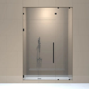 Right_handle_shower_door_panel_with_transom-min
