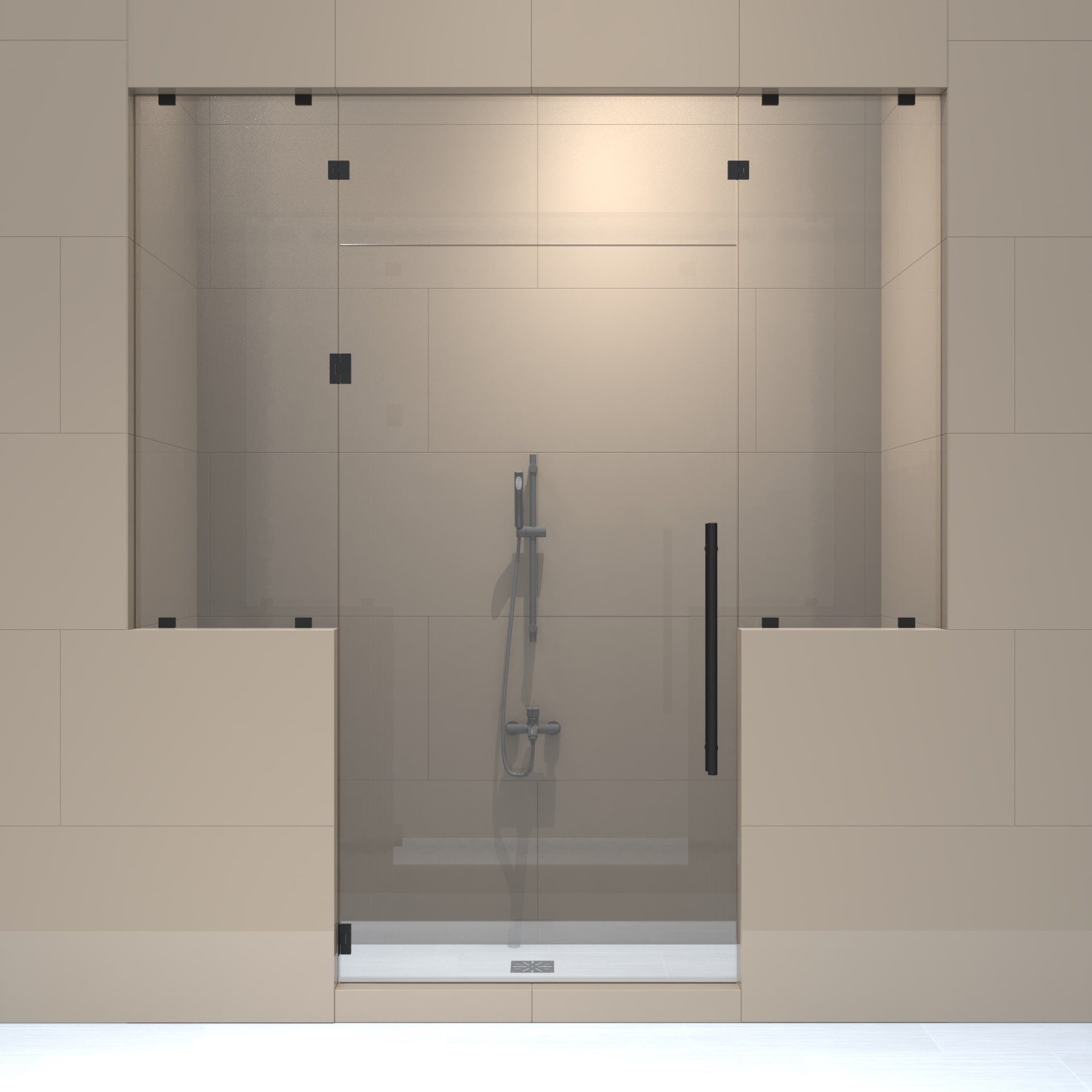 Right_open_shower_door_panel_with_two_knee_walls_and_transom-min