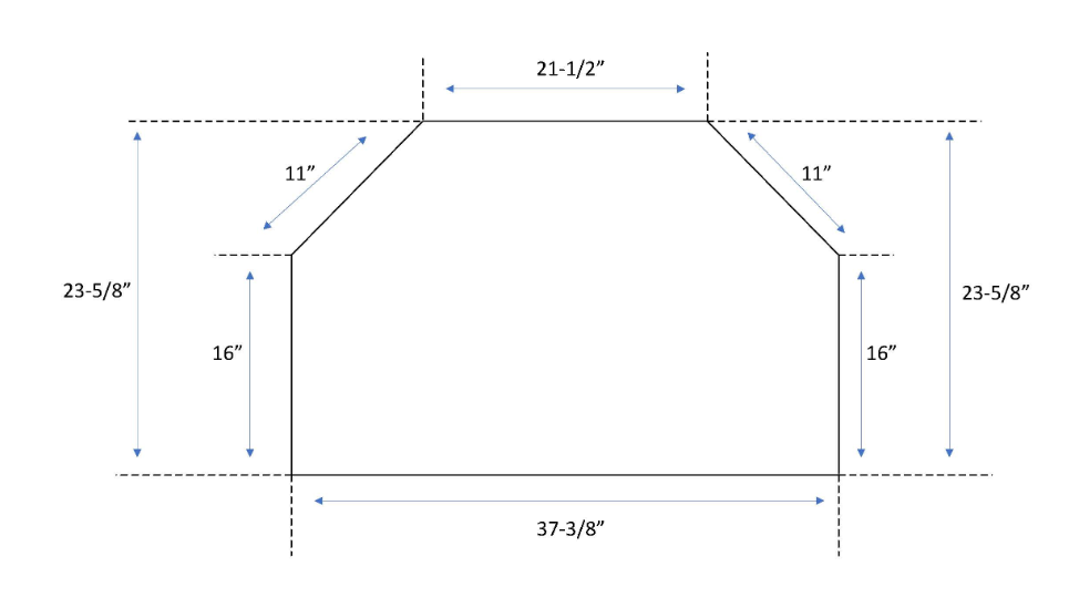Custom-Cut Glass Shelves
