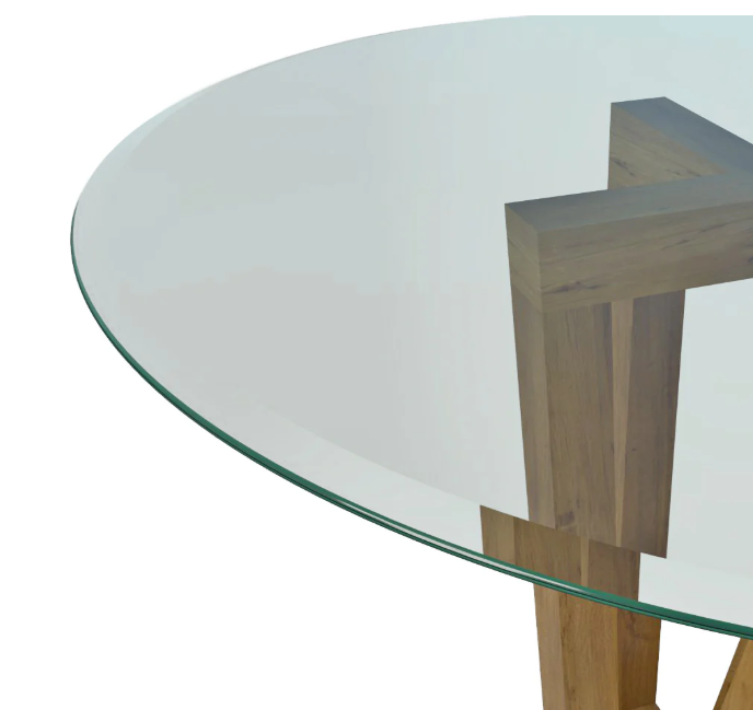 Round Glass Tabletop-Tempered -35 pcs