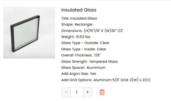 Custom Insulated Glass 1.0