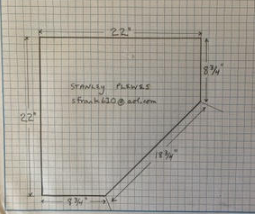 Small Corner Table Top