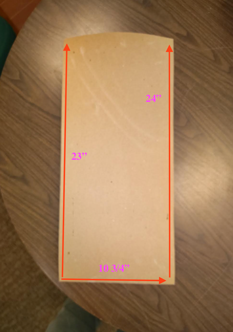 17 Units Arch Type Special Cut Insulated Glass-Paper Pattern Required