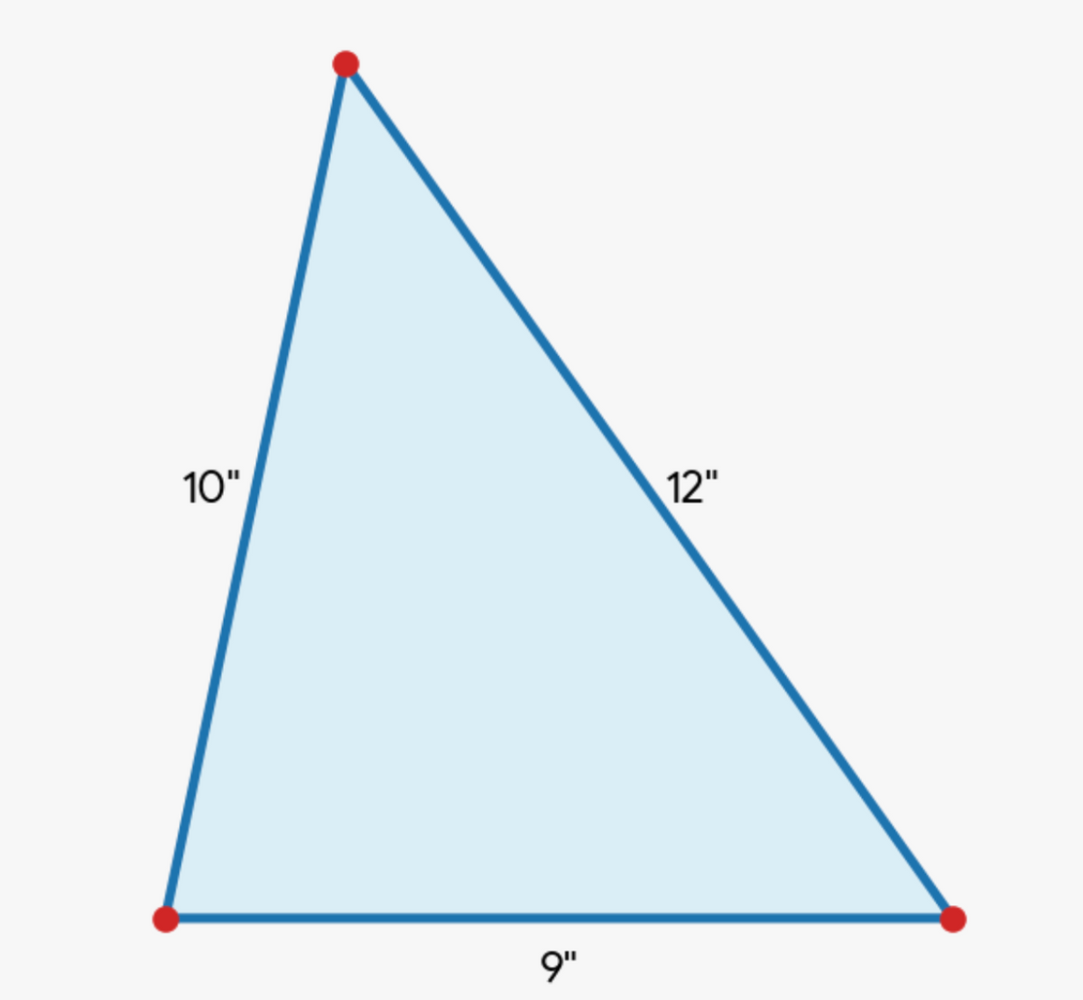 Qty. 2 Triangular Shape Tempered Glass