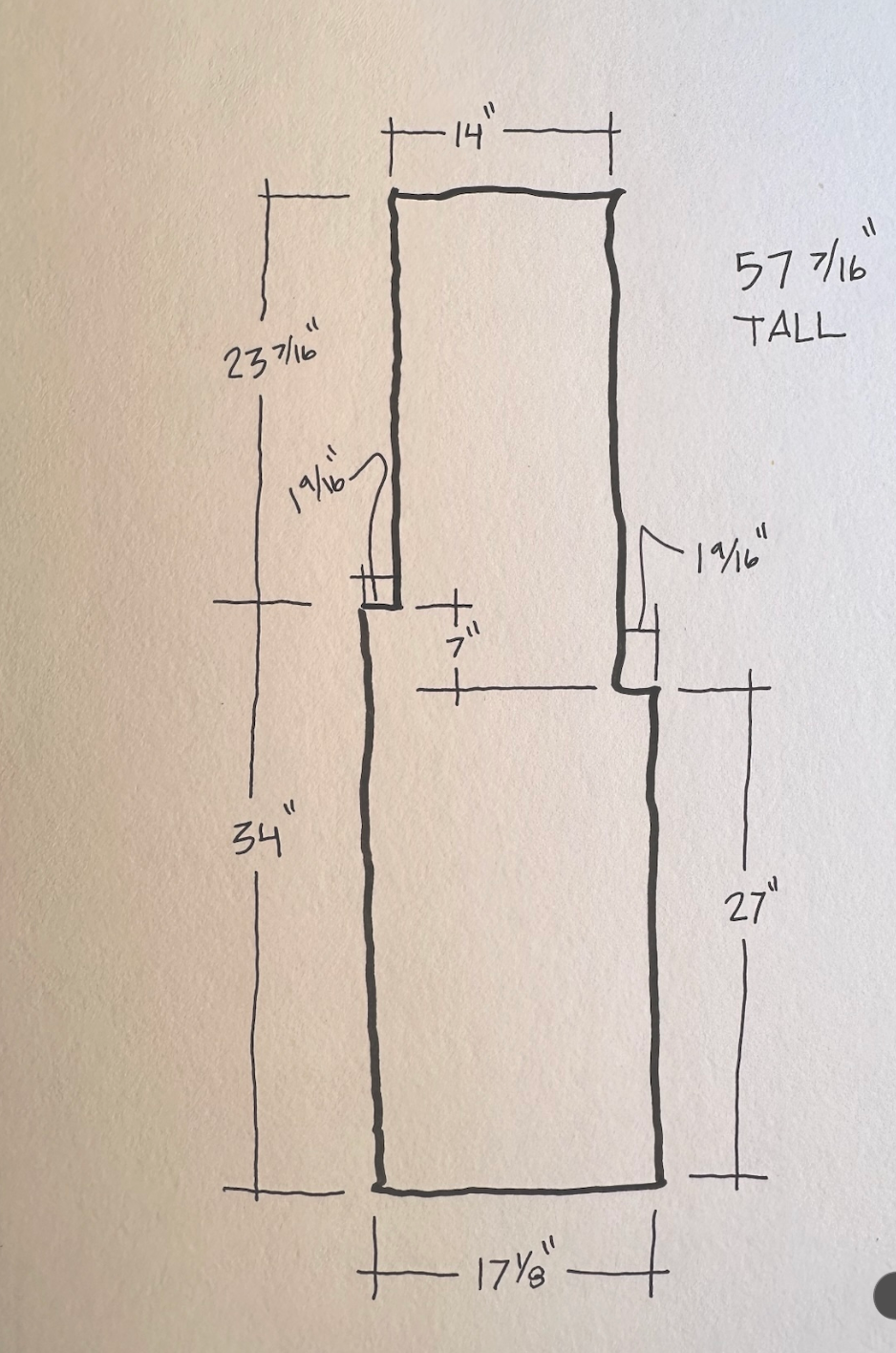 Custom Mirror with Sketch