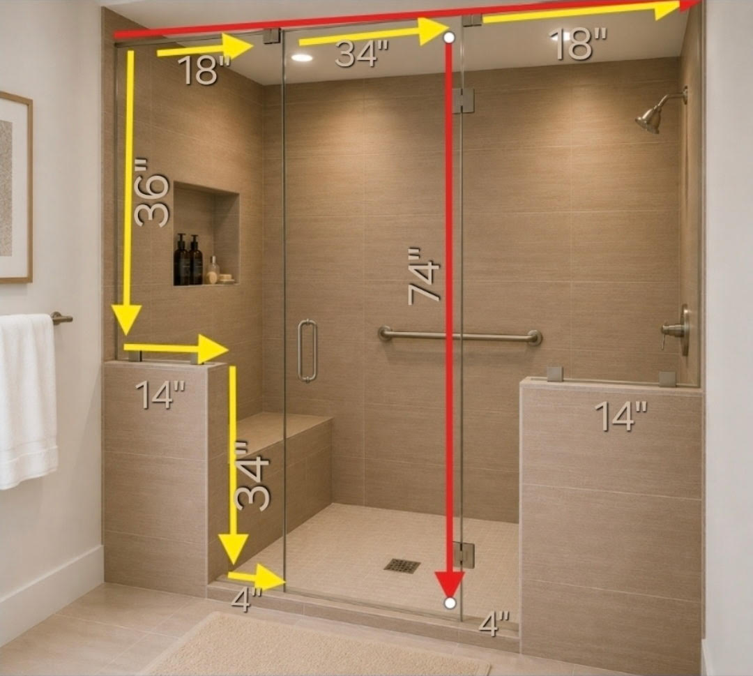 Custom Shower Door