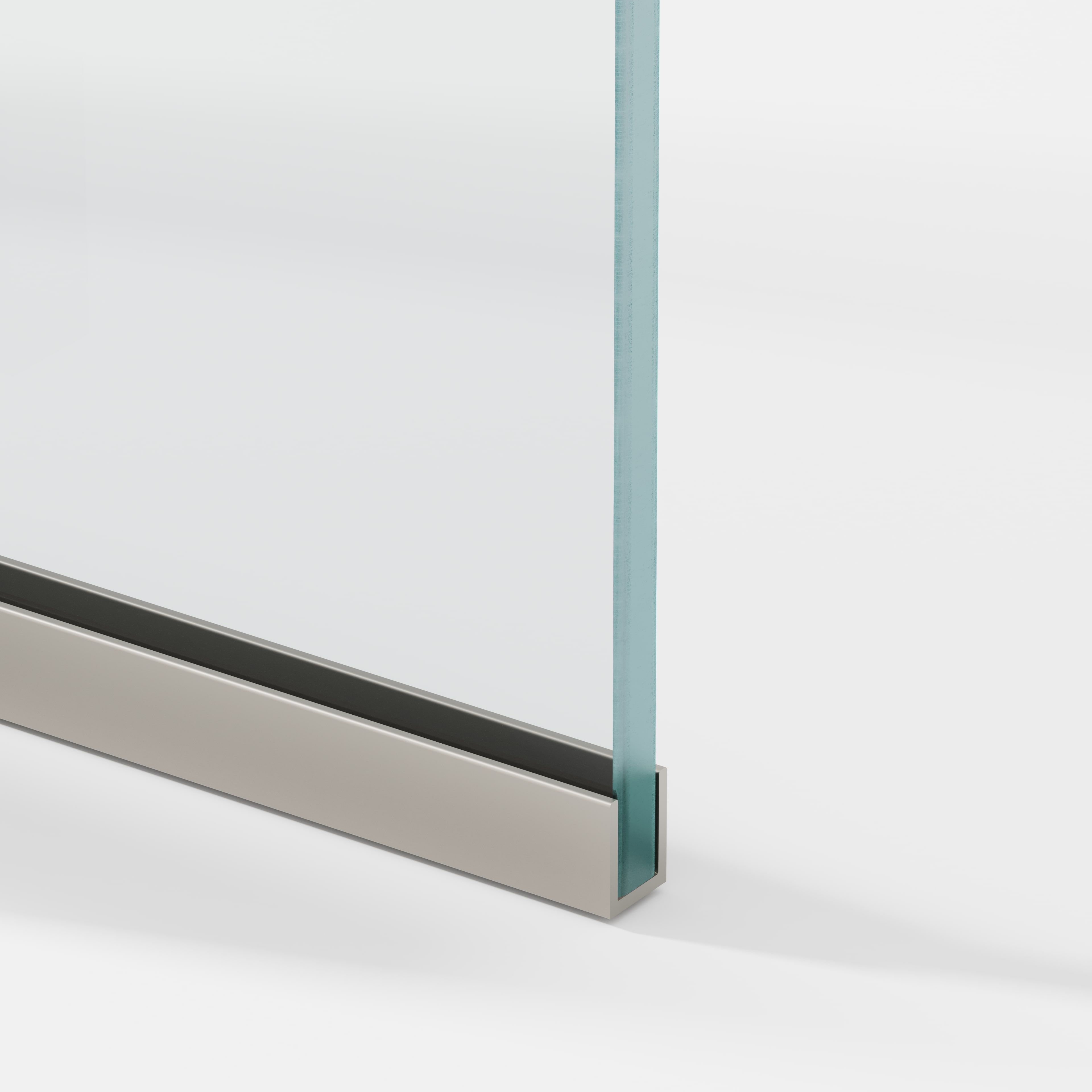 Frameless Fixed Glass Shower Panel - Tempered Glass